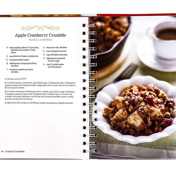 NIW Cobblers, Crisps & Pies Hardcover Cookbook - Picture 6 of 8